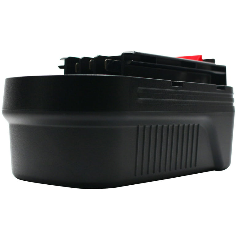 Replacement Black & Decker 18v HPB18 Battery (1500 mAh,NiCd) - Compatible  with Black & Decker HPB18-OPE, Black & Decker A18, Black & Decker HPB18