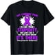 thumbnail image 1 of Playera de Mujer para Concientización sobre Fibromialgia - Diseño "Mi Dolor, Mi Historia" en Morado, Cuello Redondo y Manga Corta, 1 of 7