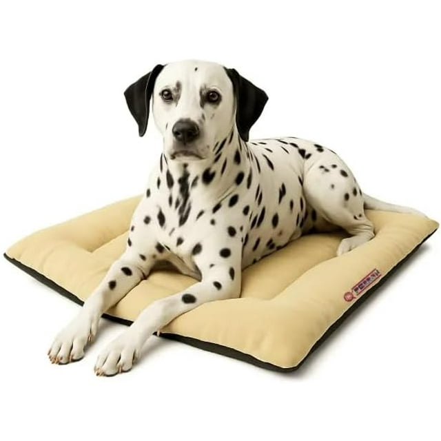 Cama Para Perro Q Perrón Raza Grande Color Beige