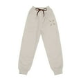 thumbnail image 3 of Youmylove Teen Children Pants For Girls Casual High Elastic Waisted Loose Fit Pockets Kids Cargo Sweatpants Streetwear Winter Warm Pants Stylish Toddler Child Outwear, 3 of 9