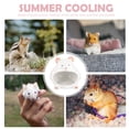 thumbnail image 3 of Hamster Ceramic Nest Ceramic Hamster House Summer Cooling House Hamster Hideout, 3 of 7