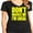 Black, variant on Big and Tall Don't Hassle Me I'm Local Women's V Neck
