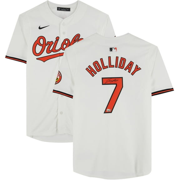 Jackson Holliday Baltimore Orioles Autographed White Limited Jersey - Fanatics Authentic Certified