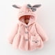 thumbnail image 5 of Abrigo de invierno para niña con dibujos animados, con capucha, para niña, bolso de piel de conejo, una generación de pelo, 5 of 6