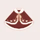 thumbnail image 1 of Coalfell-vestidos bordados rojos Vintage de Lolita, chal de felpa, capa engrosada, ropa de Año Nuevo, vestido de una pieza, Navidad, Invierno, 1 of 5