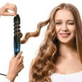thumbnail image 5 of COFEST Cordless Automatic Curling Iron,Ceramic Auto Hair Curler,Rechargeable Curling Iron Wand,Detangle & Scald-Free,Fast Heating For Hair Styling,Blue,, 5 of 9