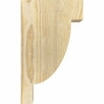 thumbnail image 3 of 4"W x 6"D x 10"H Alpine Rough Sawn Corbel, Douglas Fir, 3 of 9