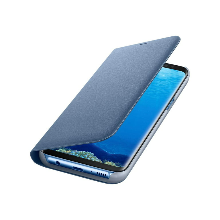 Samsung Galaxy S8 View Wallet Case, Blue - Walmart.com