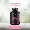 thumbnail image 3 of Inositol de 90 Cápsulas de 500 mg. Ingredientes naturales. Myo Inositol B Life., 3 of 6