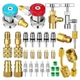 thumbnail image 1 of Kit de Connecteur Rapide Adaptateur AC R134A, Vanne de Robinet de Réservoir R134A R134A à R22/410a, Compatible avec Système de Réfrigération de Climatisation, 1 of 5