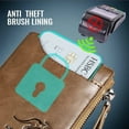 thumbnail image 3 of PrePat Waterproof Mens RFID Blocking Leather Wallet Credit Card ID Holder Zipper Purse, 3 of 13