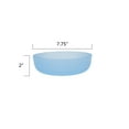 thumbnail image 6 of Mainstays - Blue Round Plastic Swirl Pattern Dinner Bowl, 42-Ounce, 6 of 6