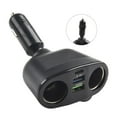 thumbnail image 3 of 66W Super Car Charger 12V/24V Dual USB Power Adapter Car Lighter Socket, 3 of 7