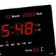 thumbnail image 3 of Relojes de escritorio silenciosos Reloj de pared digital Reloj despertador grande simple con temperatura, 3 of 4