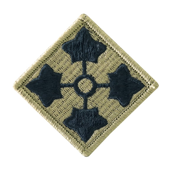 4th Infantry Division OCP Hook & Loop Patch