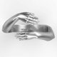 thumbnail image 5 of Gothic Hug Muscle Hands Rings For Women Men Adjustable Open Cuff Ring Party Wedding Couple Rings Vintage Jewelry, 5 of 5