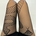 thumbnail image 5 of Sheer Mesh Pantyhose Hosiery Tights for Women Halloween Vintage Snake Patterned Hollowed Out Stockings Leggings, 5 of 8