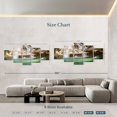 thumbnail image 4 of Elephant Stock Dunn's River Falls Wall Art - Horizontal Multi Panel Canvas - Living Room Wall Decor - Wellness Multi Panel - Brown And Green Decor - 92" x 42", 4 of 8