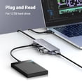 thumbnail image 3 of Hub USB UGREEN 1.5M SuperSpeed 5Gbps 3.0 4 Puertos Compatible con Macbook, PC, PS4, Xbox, 3 of 8