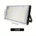 thumbnail image 1 of LED Flood Light 50W/100W/150W AC100V/AC110V/120V AC 130V Outdoor Floodlight Spotlight IP65 Waterproof Reflector LED Street Lamp Landscape Lighting LED Flood Light Spotlight Garden Lighting Led Refle, 1 of 5