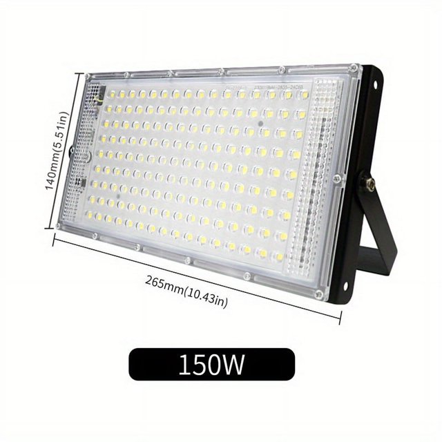 LED Flood Light 50W/100W/150W AC100V/AC110V/120V AC 130V Outdoor Floodlight Spotlight IP65 Waterproof Reflector LED Street Lamp Landscape Lighting LED Flood Light Spotlight Garden Lighting Led Refle