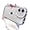 White, variant on Compatible with iPhone 12 Pro Max Case with Clear Kickstand Creative Protective Design Case with Camera Holder for TPU Slim Shockproof Cool Phone Case for iPhone 12 Pro Max-Rose red