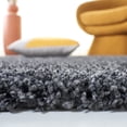 thumbnail image 5 of SAFAVIEH Santa Monica Cali Solid Shag Area Rug, Dark Grey, 3' x 5', 5 of 12
