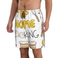 thumbnail image 2 of Balery Home Cooking Traje de Baño Estilo Hawaiano para Hombre, Shorts de Secado Rápido con Bolsillos-X-Large, 2 of 6