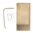 thumbnail image 2 of Estante para papel higiénico, soporte para papel higiénico, soporte para papel higiénico para teléfono con estante, estante para papel higiénico, artesanía excepcional, 2 of 13