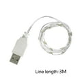 thumbnail image 2 of Vikakiooze 2023 USB Copper Wire Lamp Mini Flowers Christmas Decoration Lantern Gift Light String, 2 of 5