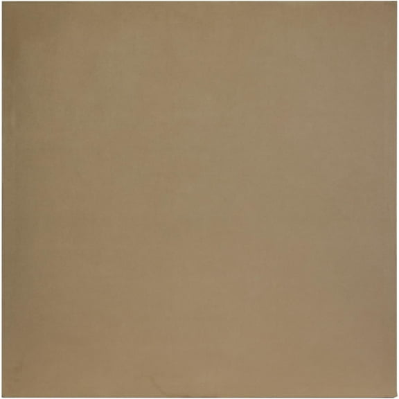 ATS Acoustics Sound Absorbing Microsuede Fabric Studio Acoustic Panel Wall Art 24" x 24" x 2" Square Edge (Camel)