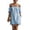Blue, variant on Tqcoqu Womens Summer Dresses Off Shoulder Frill Trim Dress Elegant Fit Beach Dresses,Black,Women's S-XXL