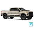 thumbnail image 6 of Chevy Silverado Matte Black TRAIL BOSS Body Side Decals 2019-2026 Set of 2 GM Licensed, 6 of 7