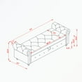 thumbnail image 3 of Tufted storage bench Beige, 3 of 5