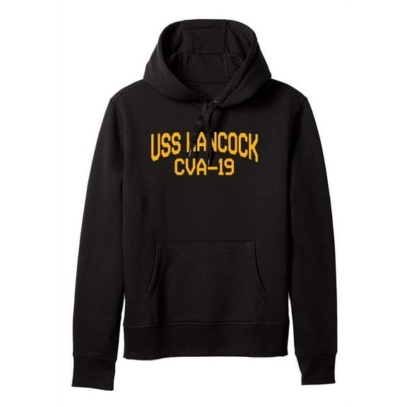 USS Hancock CVA-19 Aircraft Carrier Standard Size Pullover Hoodie