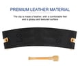 thumbnail image 1 of Boucle en Métal pour Saxophone Simple Clip en Cuir + Capuchon Réglage de Vis en Cuivre Simple Ligature Compacte Durable, 1 of 6
