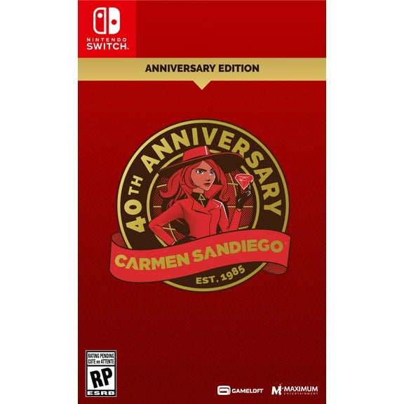 Carmen Sandiego 40th Anniversary Edition for Nintendo Switch
