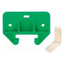 Prime-Line R 7085 Drawer Track Guide Kit, Green Plastic, For 1-1/8 x 9/32 In. Track, 2-Pk. - Quantity 6