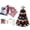 Retro Star Tree, variant on 2026 New 3D Quilted Fabric Christmas Tree Kit, DIY Patchwork Craft Set for Beginners, Handmade Tabletop Holiday Decor for Mantel, Office, and Shelf Display