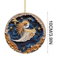 thumbnail image 2 of OAVQHLG3B Angel Christmas Ornament, Acrylic Christmas Tree Ornament Hanging Decoration, Christmas Souvenir,for Home Party Xmas Tree Decor, 2 of 7