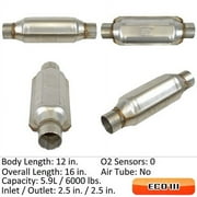 Fits/For Eastern Catalytic Catalytic Converter Universal P/N:92776 Fits select: 2005-2014 FORD F150, 2008-2012 DODGE RAM 1500