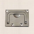 thumbnail image 4 of 1Pc Stainless Steel Boat Hatch Locker Lift and Pull Ring Flush Mount Handle (Silver), 4 of 4