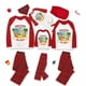 thumbnail image 1 of Pijamas familiares navideños a juego, conjuntos de pijamas a cuadros blancos y negros de ciervo, Navidad en julio, 1 of 4