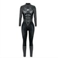 thumbnail image 2 of Body Sexy de mujer araña negra, mono de LICRA, disfraz de Halloween para mujer, disfraz de superhéroe, 2 of 4