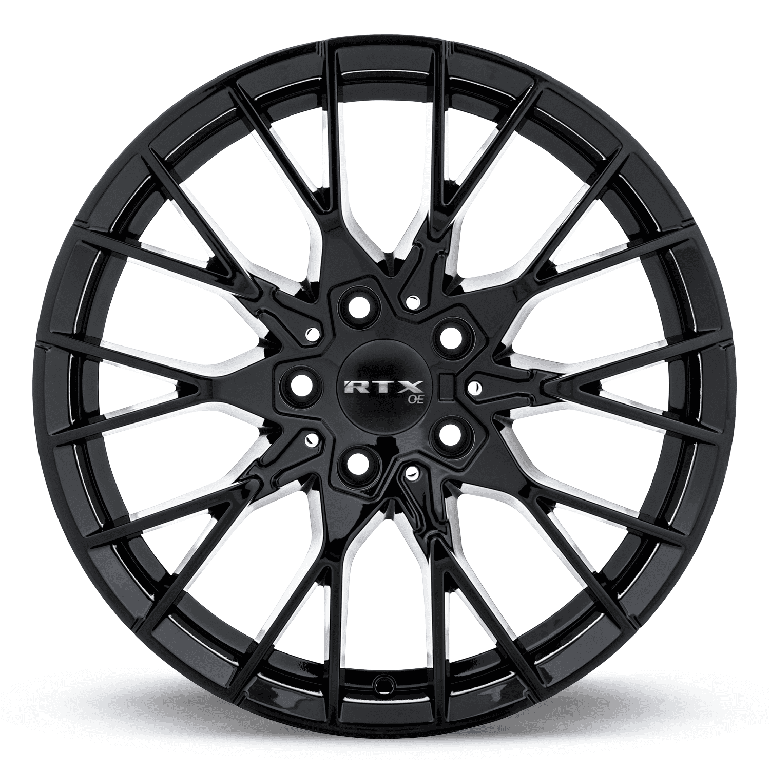 RTX Beyreuth 19X9 5x112 ET40 CB66.6 GLOSS BLACK Wheel