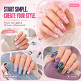 thumbnail image 5 of Morovan Professional Acrylic Nail Kit for Beginners - Complete Starter Set with U V Lamp Nail Tips Glue Drill Files & More, 5 of 9