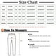 thumbnail image 3 of Pantalones rectos cómodos con cintura elástica y bolsillos de color sólido informales para mujer, 3 of 5