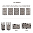 thumbnail image 6 of ReaLife Machine Washable Area Rug Runner - Living Room Bedroom Bathroom Kitchen Entryway Office - Padded Low Pile Stain Resistant Premium - Boho Farmhouse Vintage - BEV - Beige Tan Brown 2'6" x 6', 6 of 13