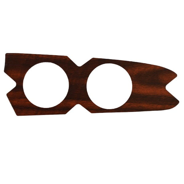 MasterCraft Boat Blank Gauge Panel 7 3/4 x 2 3/4 Inch Woodgrain
