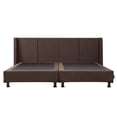 thumbnail image 2 of Box Base Cama King Size + Cabecera Milan Chocolate Dicasa Milan Bless, 2 of 8